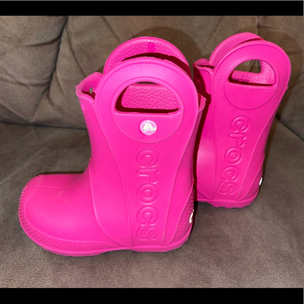 Toddler Pink Rain Boots